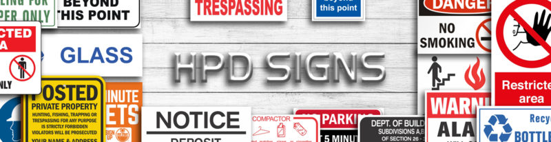 HPD Signs