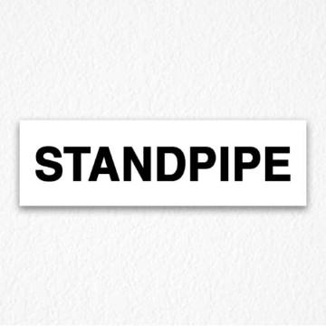 Standpipe Sign